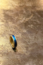 Flowing Enamel Regent Ring in 14K Gold, Antique Jewelry Series