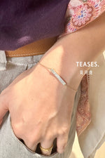 Wealth and Peace Diamond Bracelet with 58 Natural Diamonds in 14K Gold