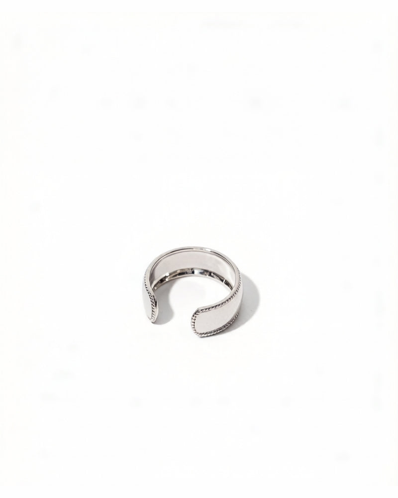 14K gold ear cuff in yellow and white gold, no piercing needed