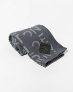 British grey cashmere wool blanket product shot