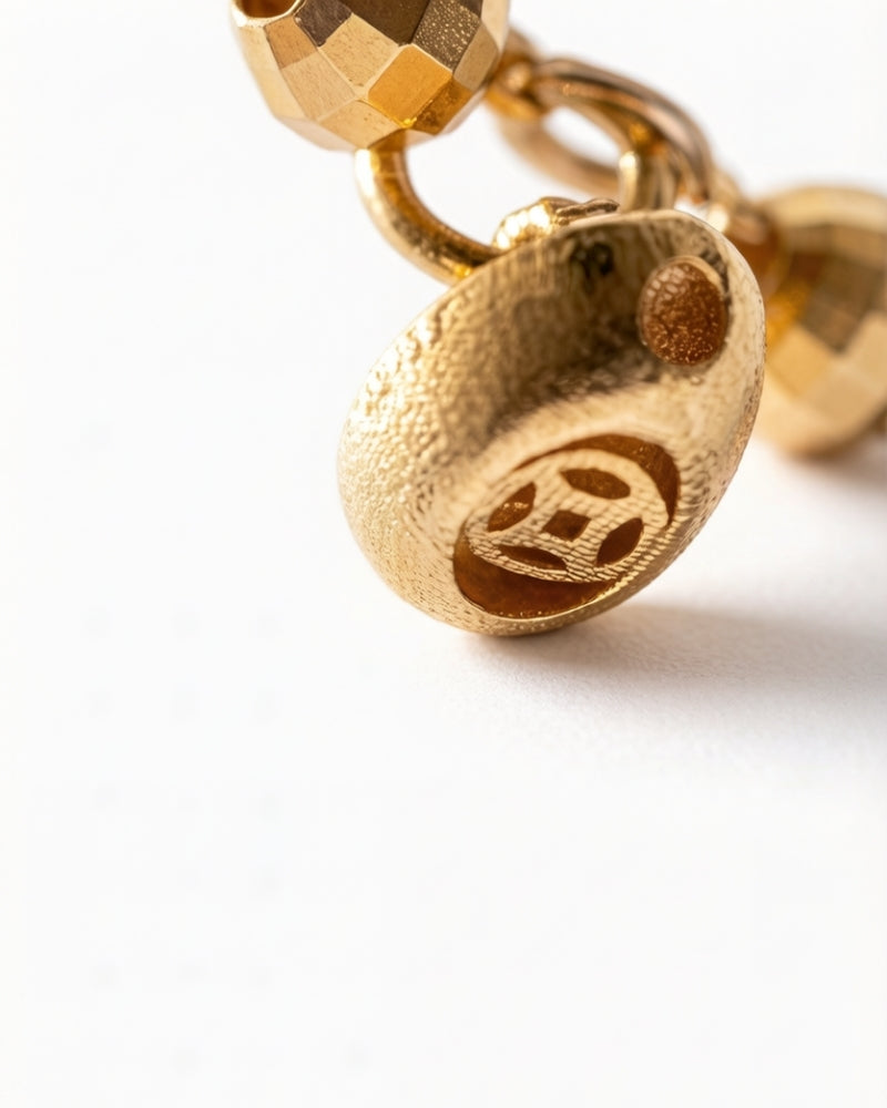 jade ingot & gourd bracelet 18k gold luck wealth jewelry_05