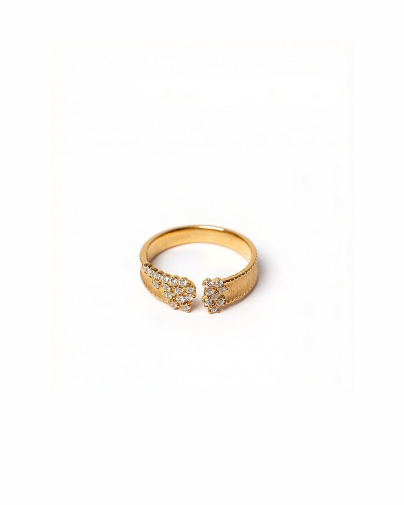 Crown Gold Diamond Ring_01