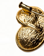 Rigato Iris Brooch — side view by TEASES