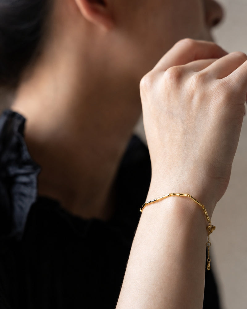 Rising Bamboo Bracelet styled — bracelet showcase by TEASES