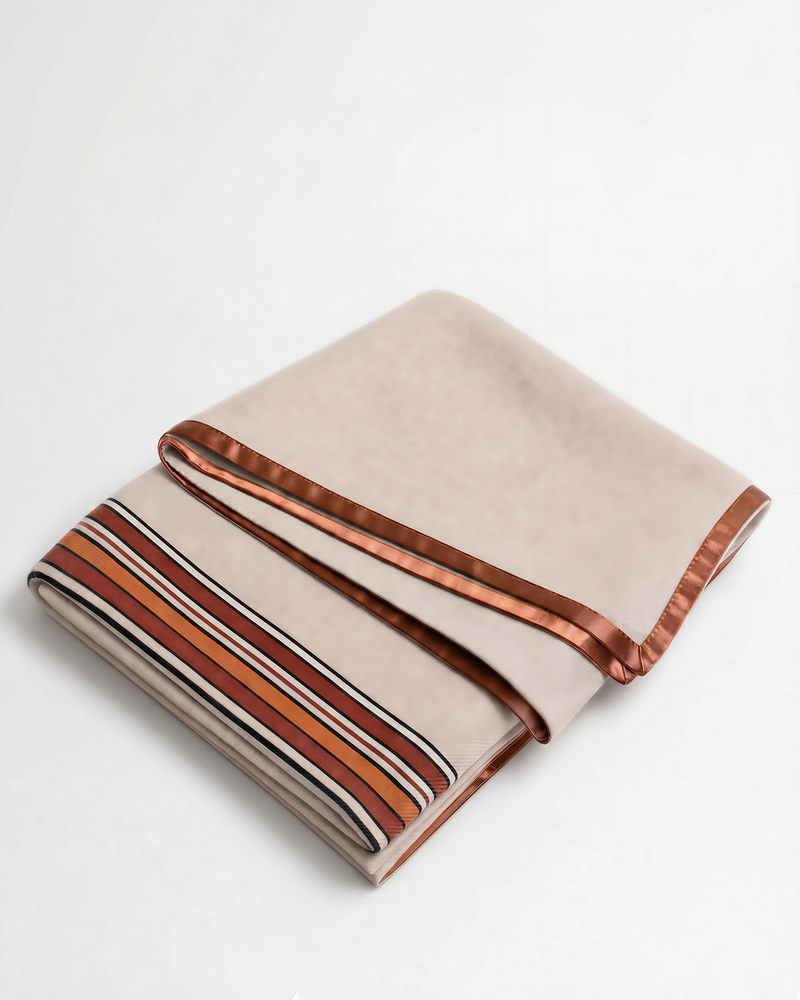 Fine Wool & Silk Summer Blanket — Mongolia Virgin Wool