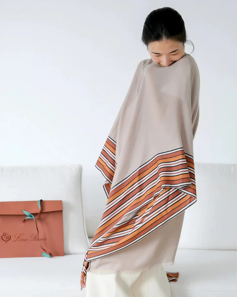 Fine Wool & Silk Summer Blanket — Mongolia Virgin Wool