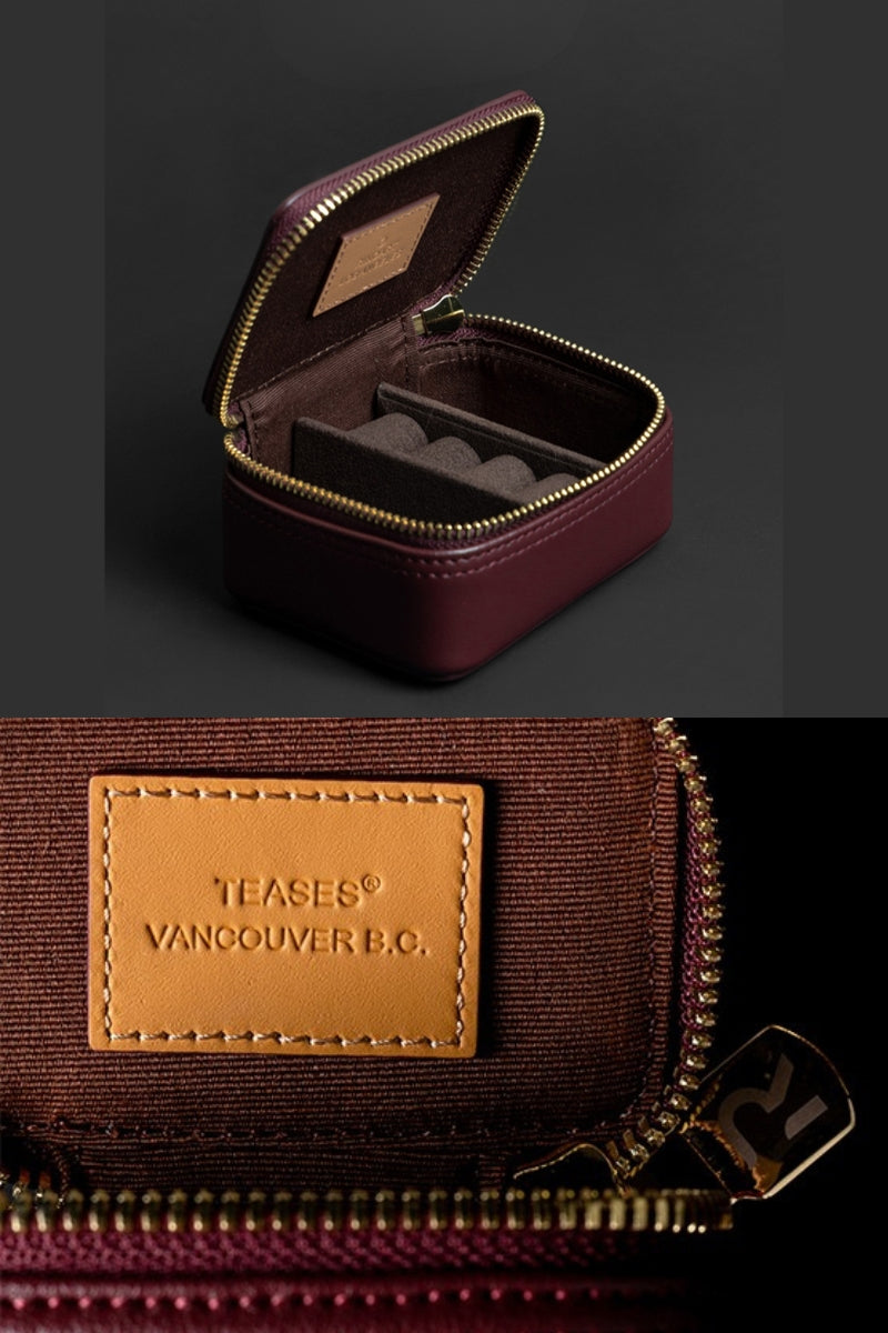TEASES luxury jewelry gift box with protective velvet interior