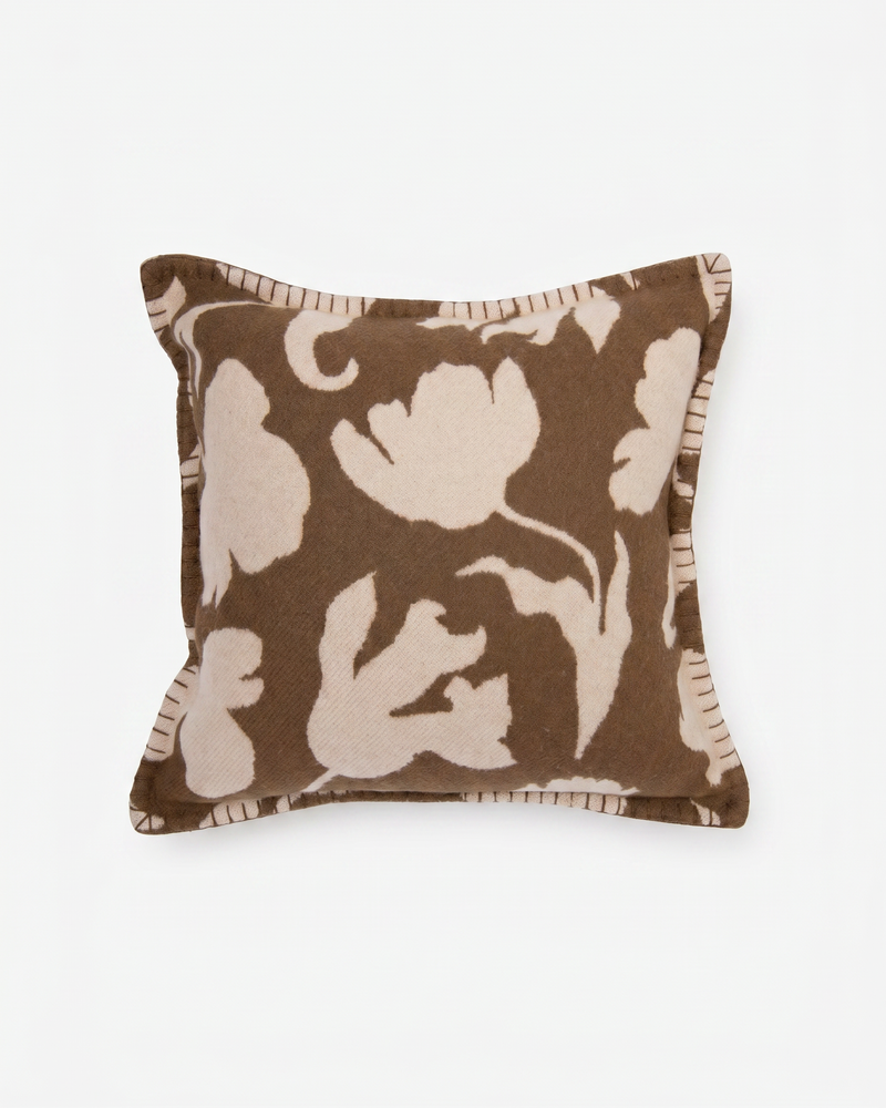 Tulip Jacquard Lambswool Throw Blanket - Image 7