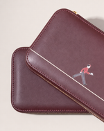 Calfskin Leather Jewelry Organizer Box - Voyage - Image 1