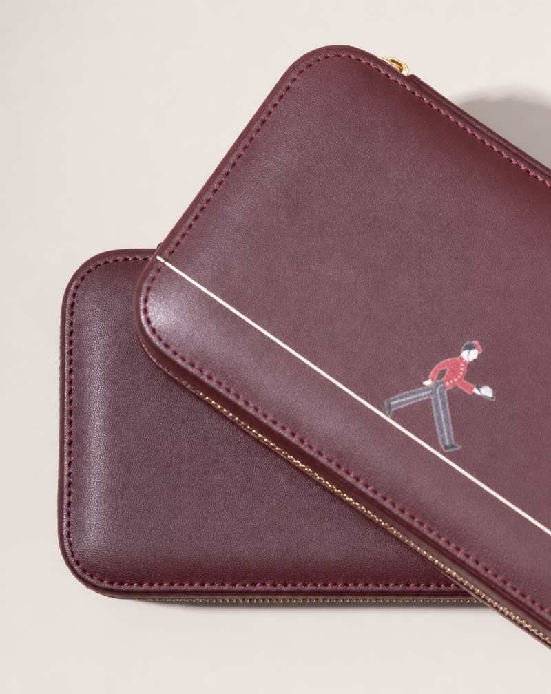 Calfskin Leather Jewelry Organizer Box - Voyage - Image 1